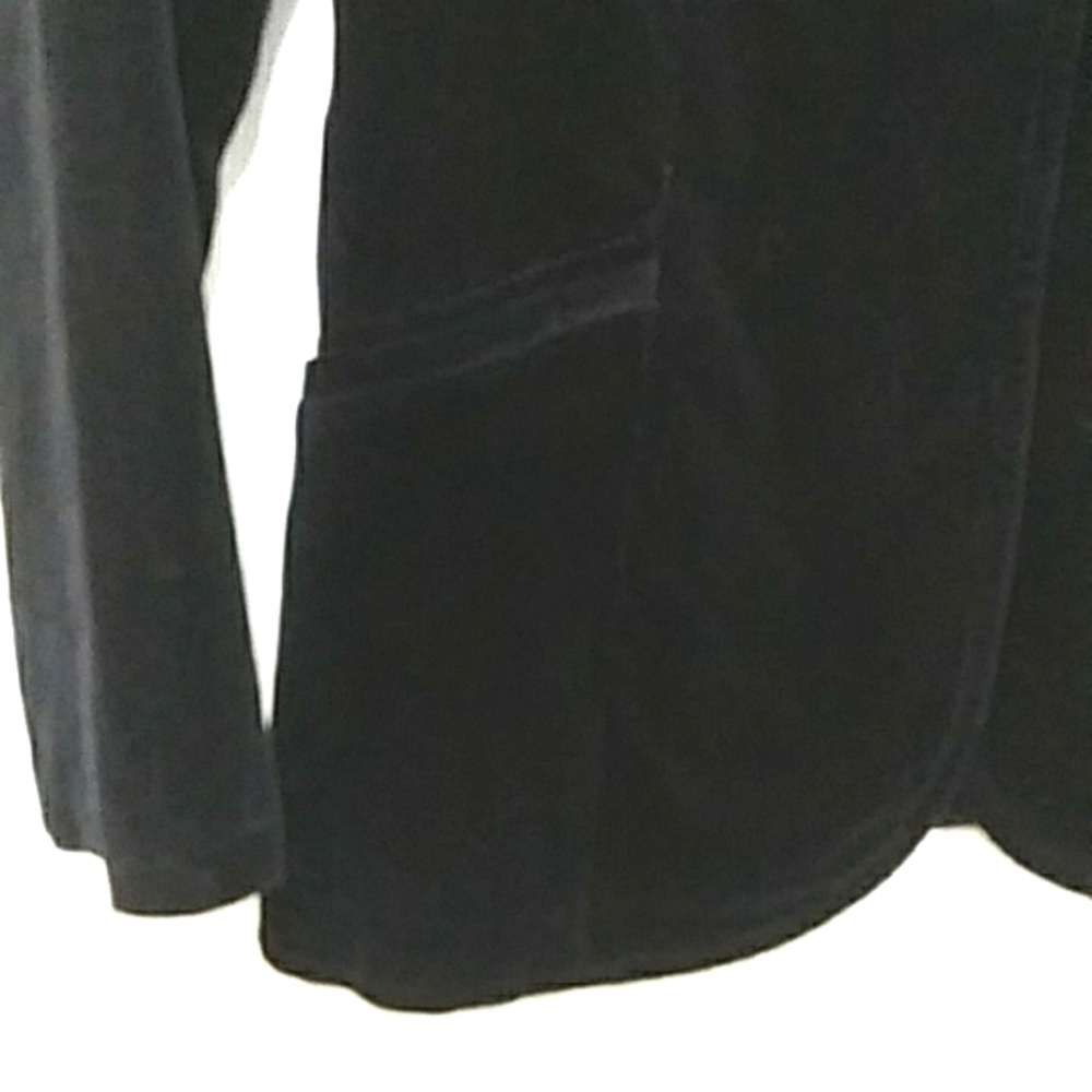 Black Velvet Whip O Will Vintage Size 9/10 Blazer - Picture 11 of 15